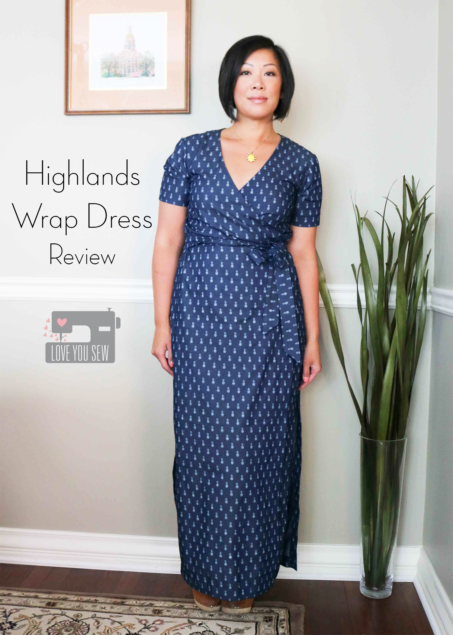 Highlands Wrap Dress – Love You Sew