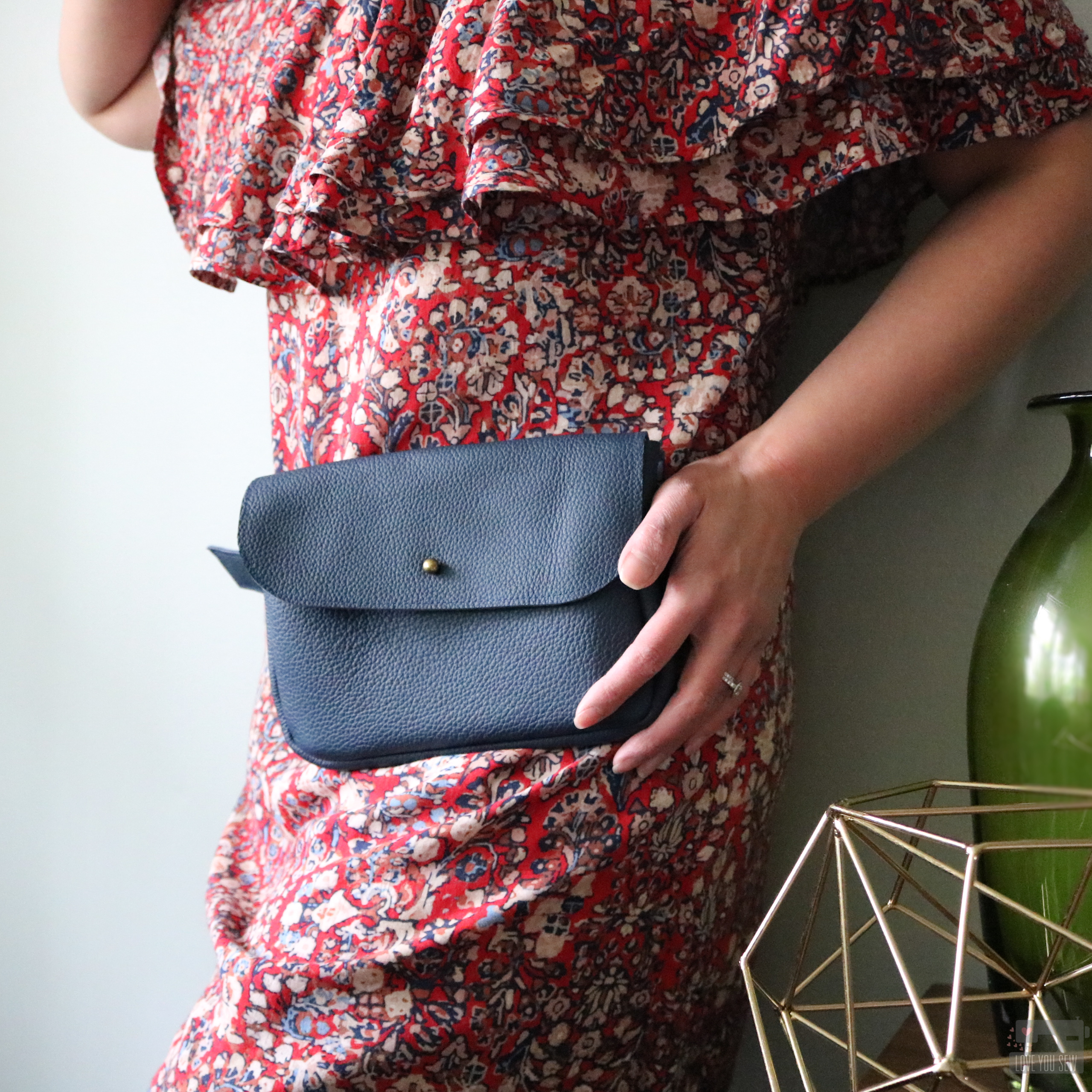 Mini Coin Purse Leather Craft Template Credit Card Zipper Bag Sewing Pattern  DIY | eBay