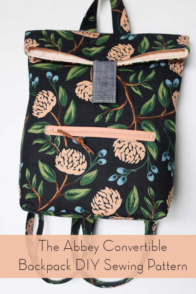 Abbey Convertible Backpack Digital Sewing Pattern – Love You Sew
