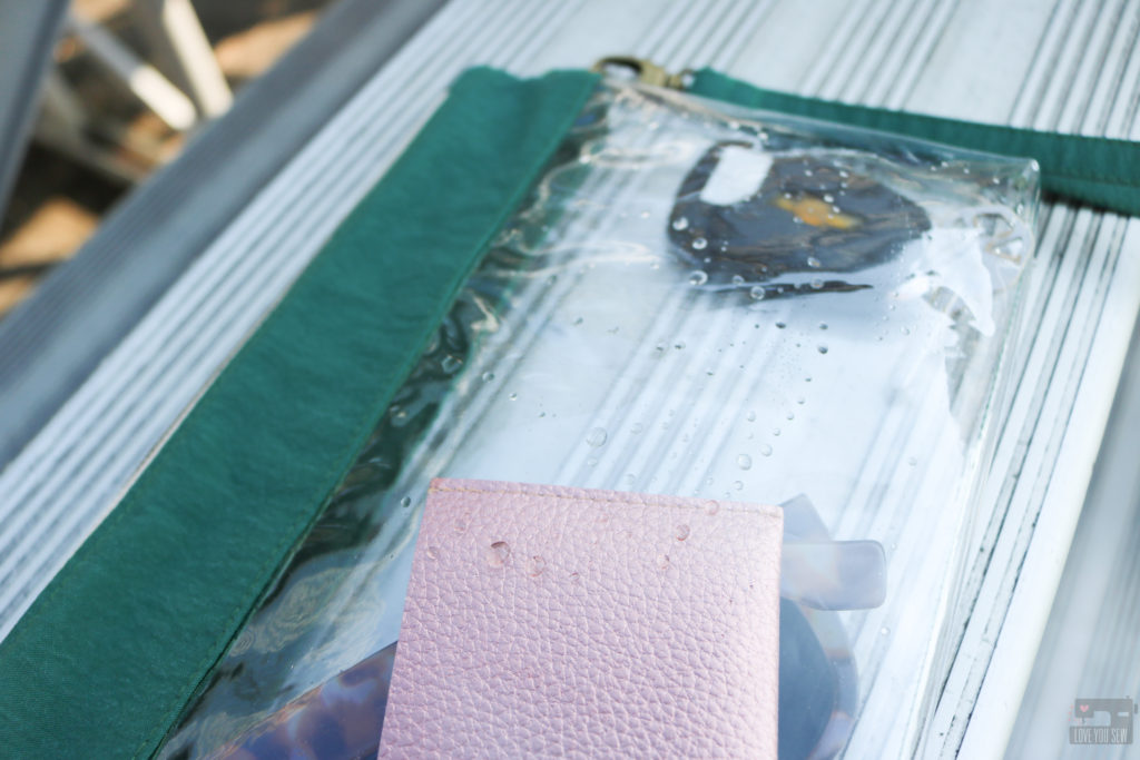 Clear Vinyl Stadium Bag Free Sewing Pattern, Fabric Art DIY